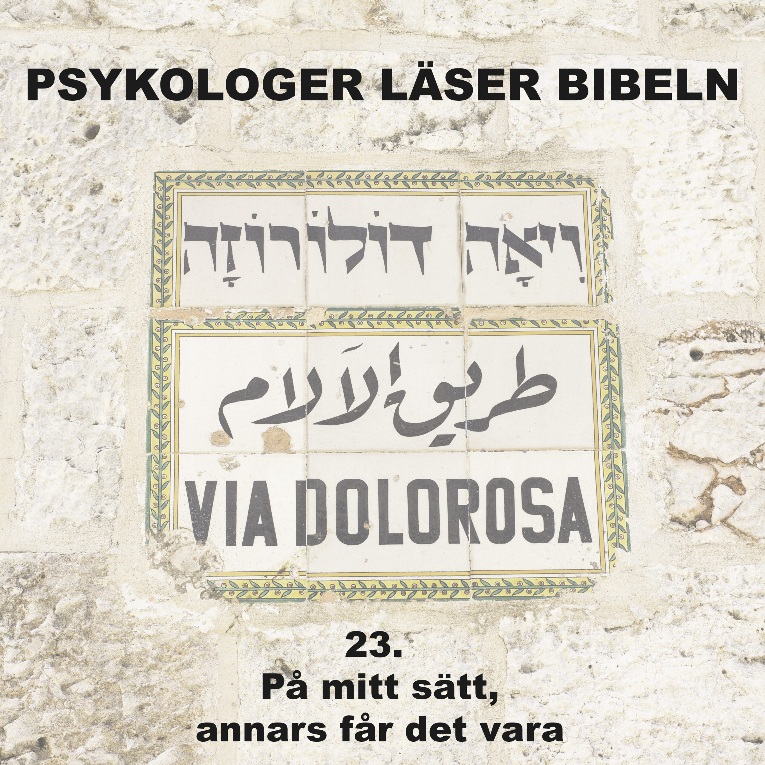 Avsnitt 23: På mitt sätt, annars får det vara